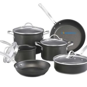 Bộ nồi bếp từ chống dính KirKland Set 10