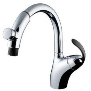 Vòi chậu rửa bát Nhật rút sen TOTO TKN34PBTRR